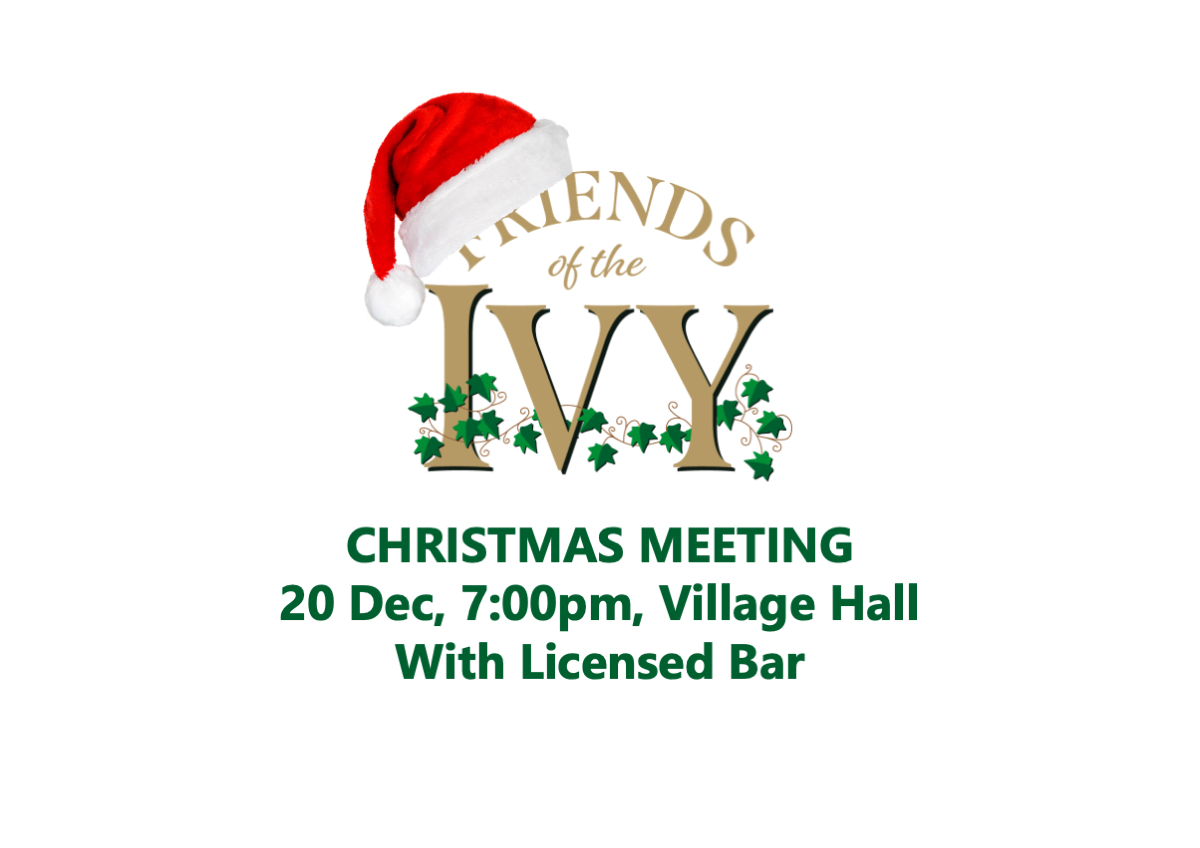 Friends of The Ivy Popup Pub
