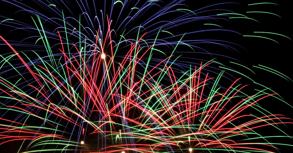 Heddington village fireworks