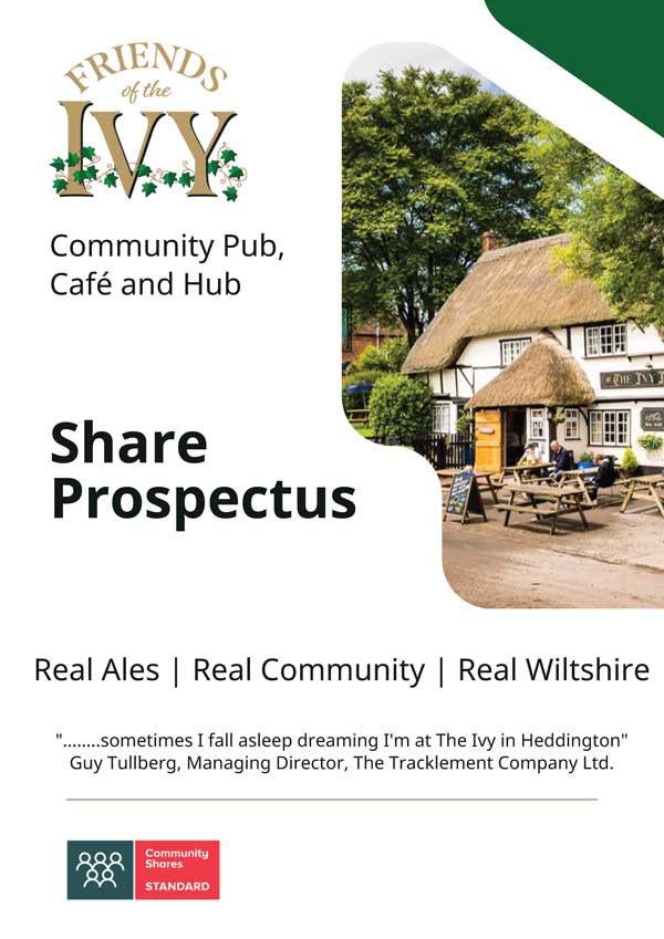 Friends of The Ivy Share Prospectus