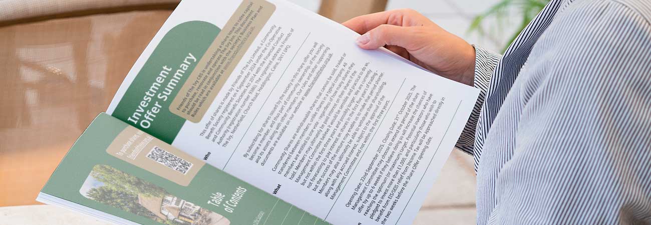 Friends of The Ivy Share Prospectus