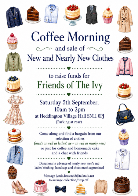 Heddington Coffee Morning September 2026